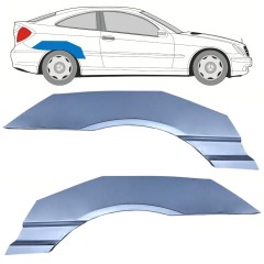 Galinė arka už Mercedes CL-Class 203 2000-2008 / Kairė + Dešinė / Rinkinys 10592
