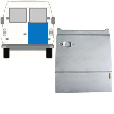 Galinių durų aukšta išorinė dalis už Mercedes T1 207-410 1977-1995 / Dešinė 7929