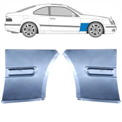 Sparno apatinė dalis už Mercedes CLK W208 1997-2003 / Kairė + Dešinė / Rinkinys 11956
