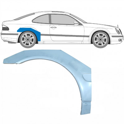 Galinė arka už Mercedes CLK 1997-2003 / Dešinė 5932