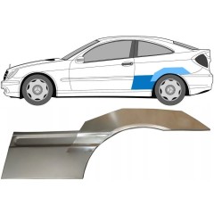 Galinė arka už Mercedes CL-Class 203 2000-2008 / Kairė / Rinkinys 10008