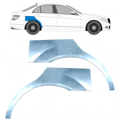 Galinė arka už Mercedes C-class 2007-2014 / Kairė + Dešinė / Rinkinys 10410