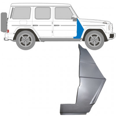 Sparno apatinė dalis už Mercedes G-Class 1979- / Dešinė 10712