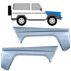 Priekinis sparnas už Mercedes G-Class W460 1979-1993 / Kairė + Dešinė / Rinkinys 9182