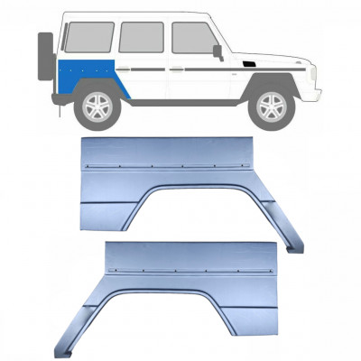 Galinė arka už Mercedes G-Class 1979- / Kairė + Dešinė / Rinkinys 9535