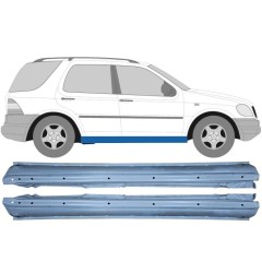 Visas slenkstis už Mercedes M-Class ML W163 1998-2005 / Kairė + Dešinė / Rinkinys 10523