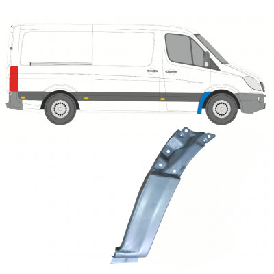 Sparno apatinė dalis už Mercedes Sprinter 2006- / Dešinė 7414