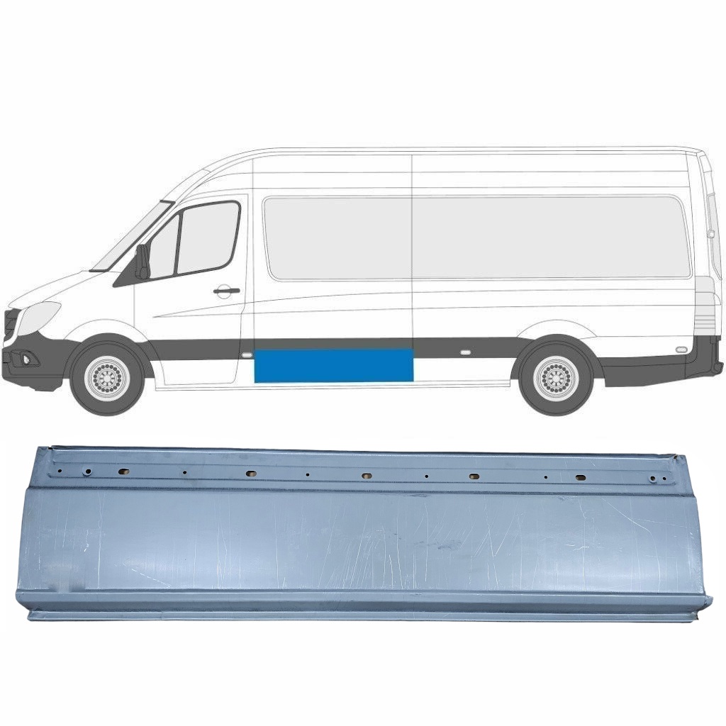 Šono Dalis Už Mercedes Sprinter 2006- / Kairė 5969