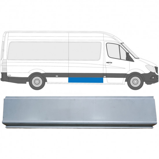 Išorinė šono dalis už Mercedes Sprinter 2006 -  / Kairė = Dešinė (simetriška) 8996