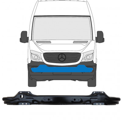 Priekinis bamperio pastiprinimas už Mercedes Sprinter 2013-2018 9018