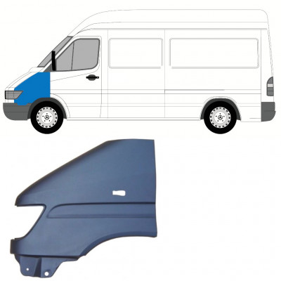 Priekinis sparnas už Mercedes Sprinter 1995-2000 / Kairė 7393