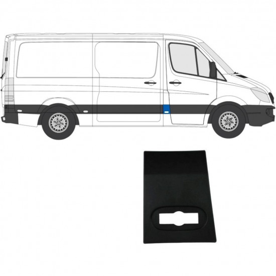 Sparno juosta priekinė už Mercedes Sprinter 2006- / Dešinė 7225