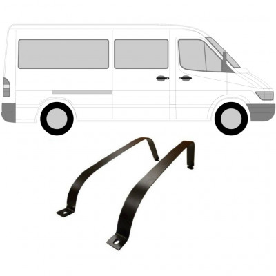 Kuro bako laikikliai už Mercedes Sprinter 1995-2006 6758