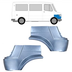 Sparno apatinė dalis už Mercedes T1 207-410 1977-1995 / Kairė + Dešinė / Rinkinys 9561