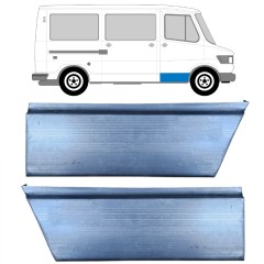 Priekinių durų skarda už Mercedes T1 207-410 1977-1995 / Kairė + Dešinė / Rinkinys 9564