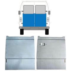 Galinių durų aukšta išorinė dalis už Mercedes T1 207-410 1977-1995 / Kairė + Dešinė / Rinkinys 9783