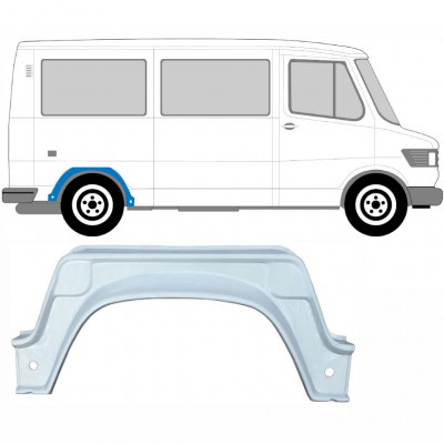 Vidinė galinė arka už Mercedes T1 1977-1996 / Dešinė 5219