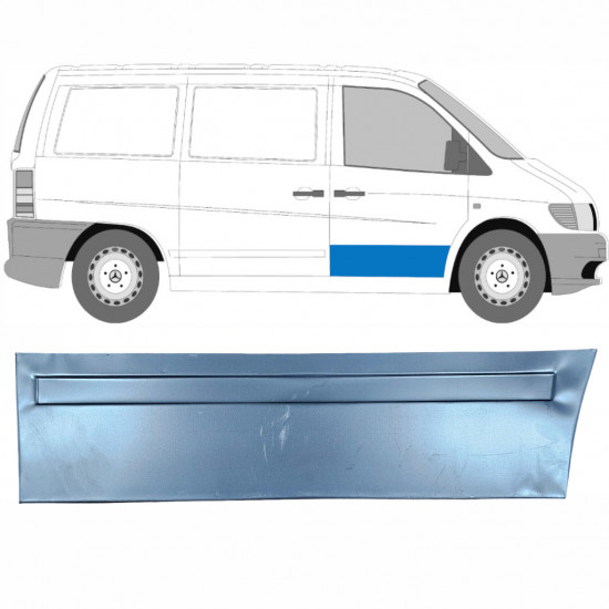 Priekinių durų išorinė dalis už Mercedes Vito 1996-2003 / Dešinė 8273