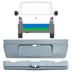 Galinių durų vidinė + išorinė dalis už Mercedes Vito I W638 1996-2003 / Rinkinys 9591