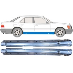 Visas slenkstis už Mercedes E-Class W124 1984-1996 / Kairė + Dešinė / Rinkinys 10347