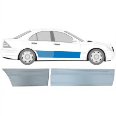 Priekinių ir galinių durų dalis už Mercedes C-Class W203 2000-2007 / Dešinė / Rinkinys 10673