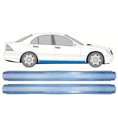 Slenkstis, apatinė už Mercedes C-Class W203 2000-2007 / Kairė = Dešinė (simetriška) / Rinkinys 9610