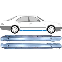 Visas slenkstis už Mercedes E-Class W210 1995-2003 / Kairė + Dešinė / Rinkinys 10428