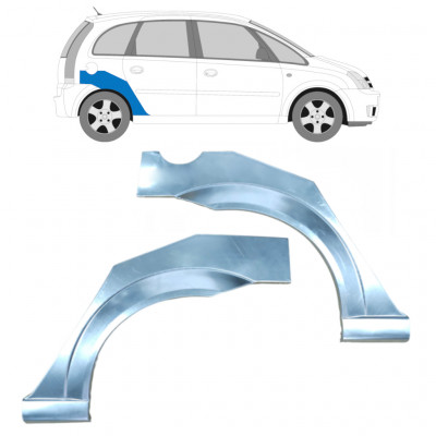 Galinė arka už Opel Meriva 2003-2010 / Kairė + Dešinė / Rinkinys 9254