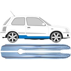 Visas slenkstis už Nissan Micra K11 1992-2003 / Kairė + Dešinė / Rinkinys 10570
