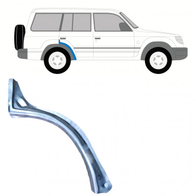 Galinė arka už Mitsubishi Pajero 1991-1999 / Dešinė 8986