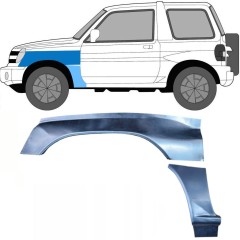 Sparno apatinė dalis už Mitsubishi Pajero Pinin 1998-2007 / Kairė / Rinkinys 10056