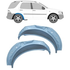 Vidinė galinė arka už Mercedes M-Class ML W163 1998-2005 / Kairė + Dešinė / Rinkinys 16292