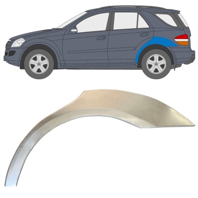Galinė arka už Mercedes-Benz M-Class ML W164 2005-2011 / Kairė 14930