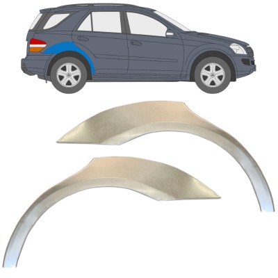Galinė arka už Mercedes-Benz M-Class ML W164 2005-2011 / Kairė + Dešinė / Rinkinys 14931
