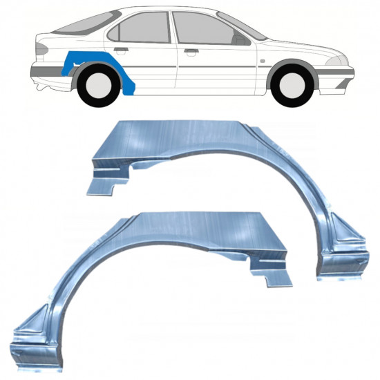 Galinė arka už Ford Mondeo 1993-2000 / Kairė + Dešinė / Rinkinys 9918