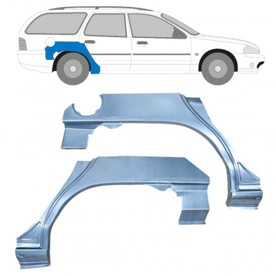 Galinė arka už Ford Mondeo 1993-2000 / Kairė + Dešinė / Rinkinys 9921