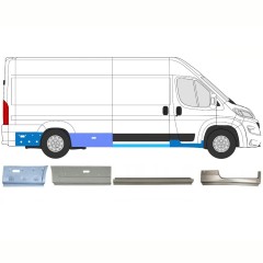 Remonto komplektas už Opel Movano 2021-2026 / Dešinė 16807