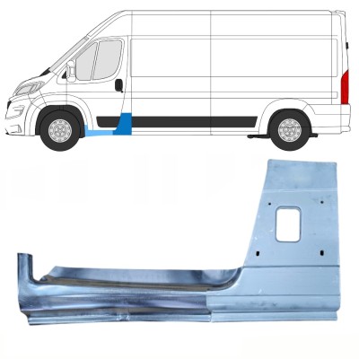 Šono skarda + Slenkstis apatinė už Opel Movano 2021-2026 / Kairė 16472