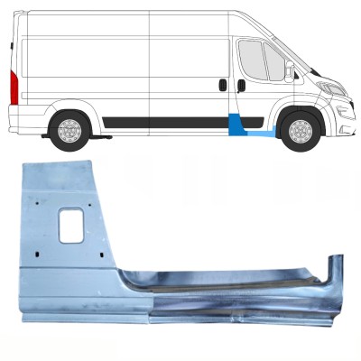 Šono skarda + Slenkstis apatinė už Opel Movano 2021-2026 / Dešinė 16471