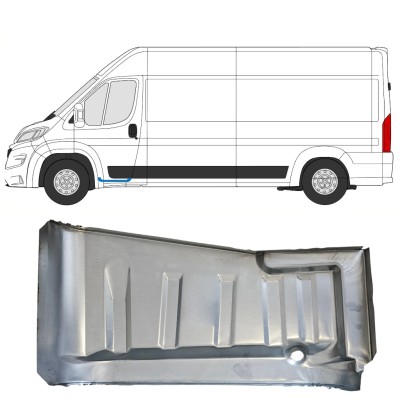 Priek durų vidaus skarda už Opel Movano 2021-2026 / Kairė 16454