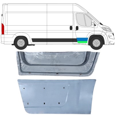 Priekinių durų vidinė + išorinė dalis už Opel Movano 2021-2026 / Dešinė 16478