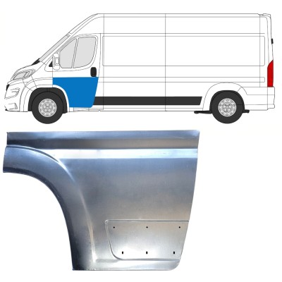 Priekinių durų skarda už Opel Movano 2021-2026 / Kairė 16483