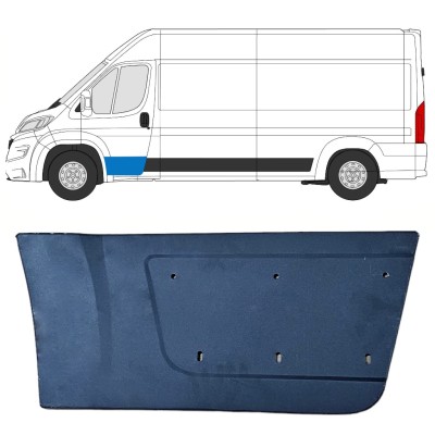 Priekinių durų skarda už Opel Movano 2021-2026 / Kairė 16451