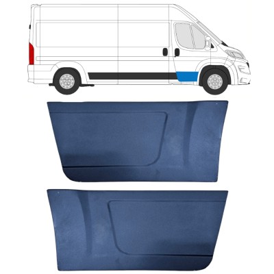 Priekinių durų skarda už Opel Movano 2021-2026 / Kairė + Dešinė / Rinkinys 16449