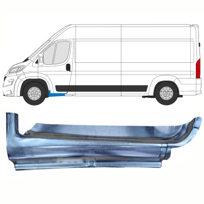 Slenkstis apatinė durų priekinių už Opel Movano 2021-2026 / Kairė 16415