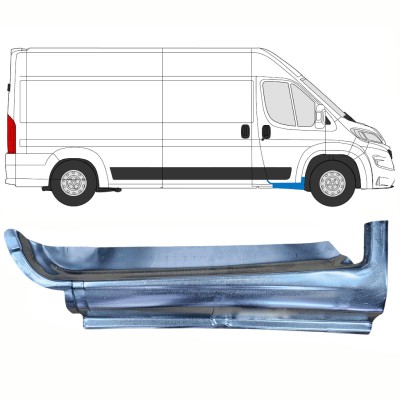 Slenkstis apatinė durų priekinių už Opel Movano 2021-2026 / Dešinė 16414