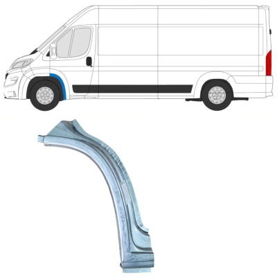 Lankas prie priekinio rato už Opel Movano 2021-2026 / Kairė 16410