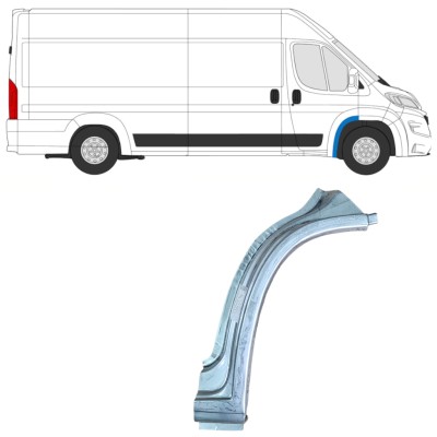 Lankas prie priekinio rato už Opel Movano 2021-2026 / Dešinė 16409