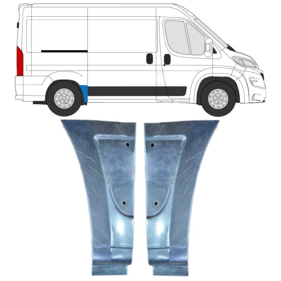 Galinė arka už Opel Movano 2021-2026 / Kairė + Dešinė 16499