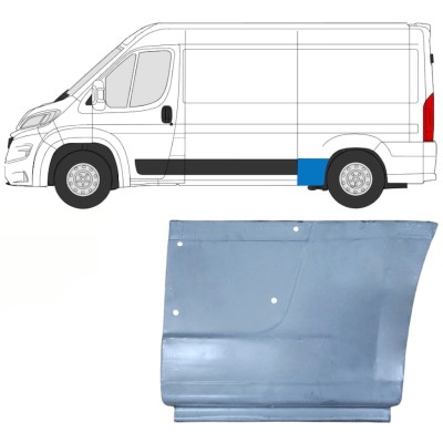 Galinė arka už Opel Movano 2021-2026 / Kairė 16510